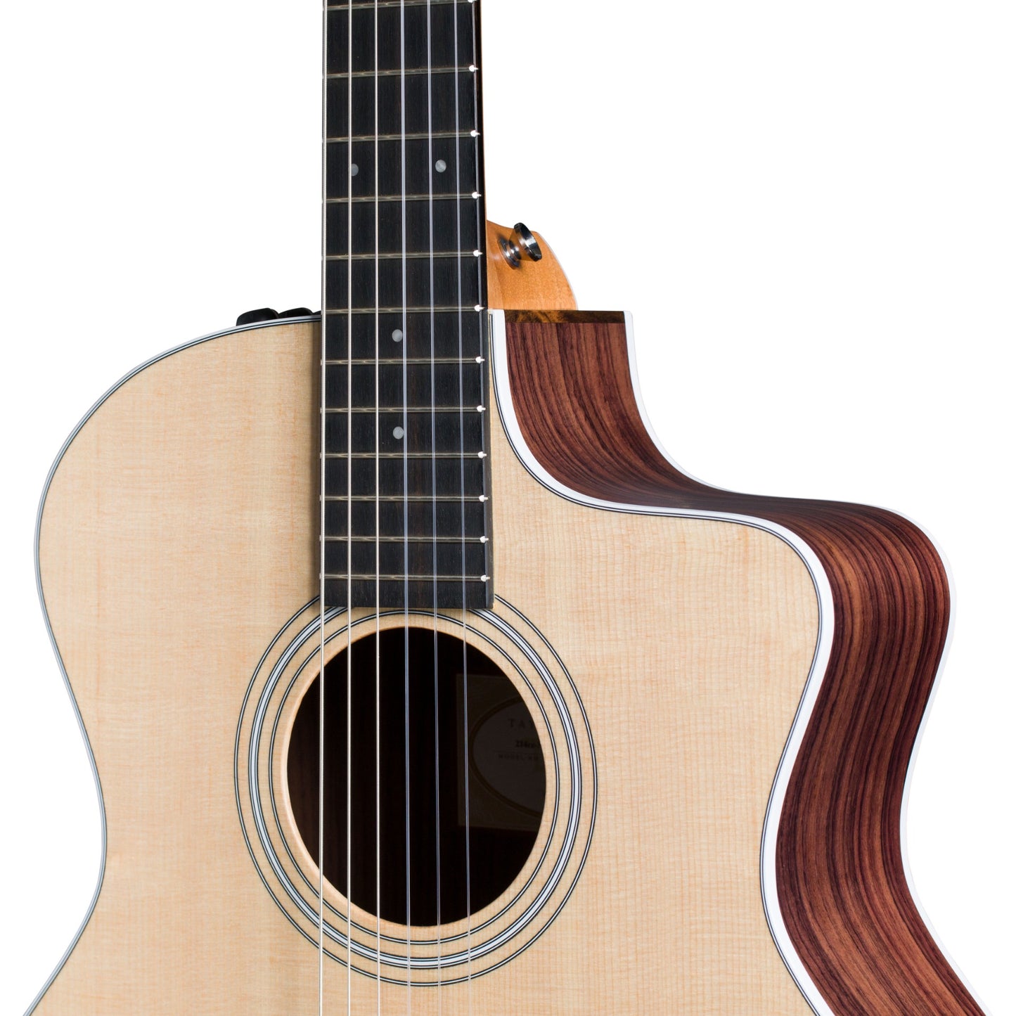 Taylor 214ce Nylon Grand Auditorium Acoustic Electric Guitar