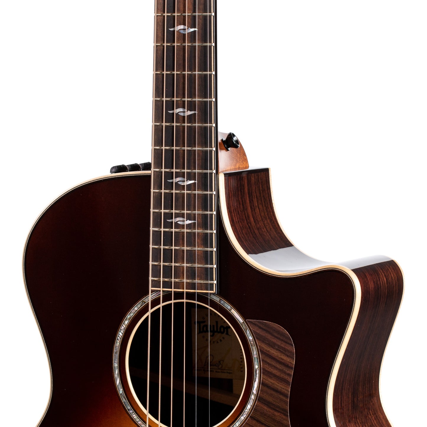 Taylor 814CE Grand Auditorium Acoustic Electric Guitar, Tobacco Sunburst