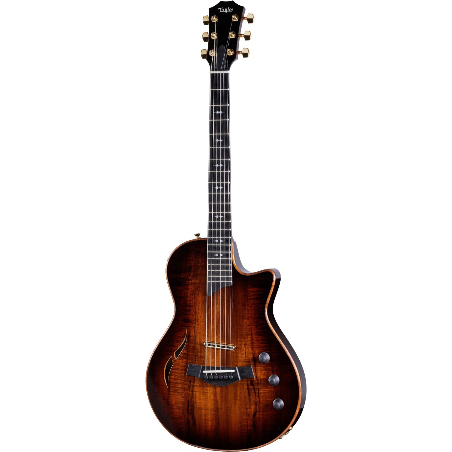Taylor T5z Custom Koa Acoustic Electric Guitar, Shaded Egeburst