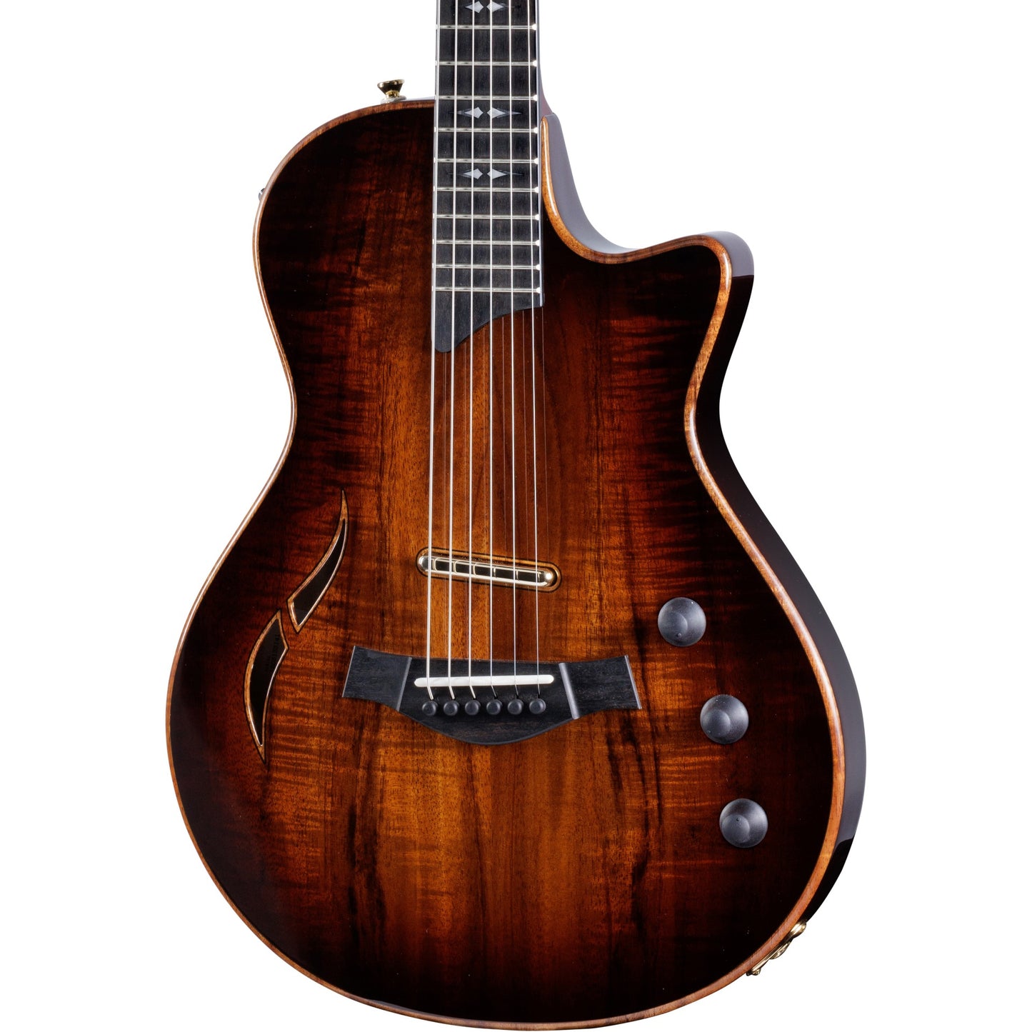 Taylor T5z Custom Koa Acoustic Electric Guitar, Shaded Egeburst