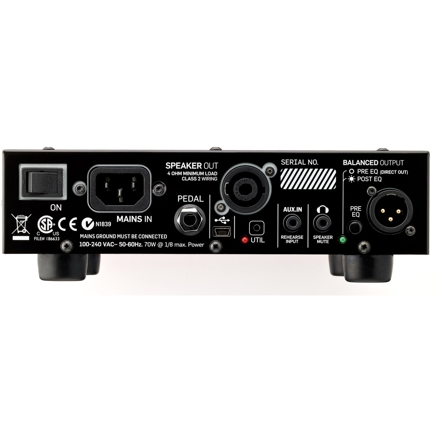 TC Electronics BH250 Micro Bass Head