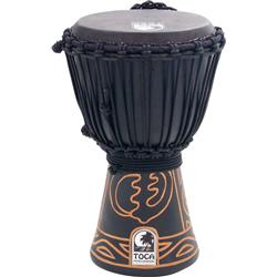 Toca SDCB8 8" Carved Black Djembe Drum