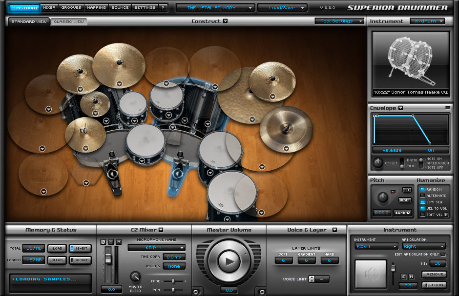 Toontrack TT123 The Metal Foundry SDX