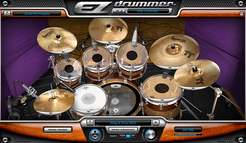 Toontrack The Classic EZX Expansion for EZ Drummer