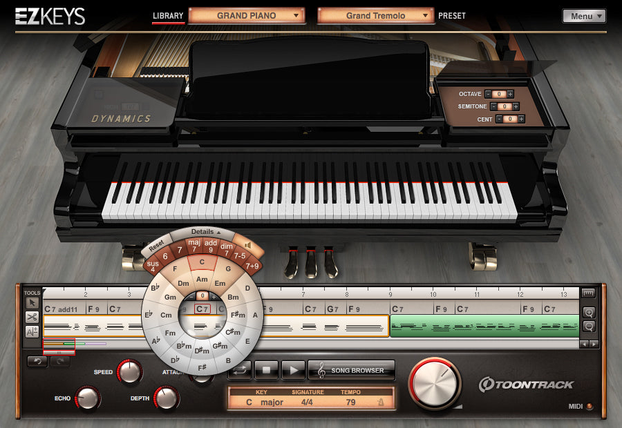 Toontrack TT184SN EZkeys Grand Piano