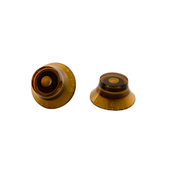 Gibson Top Hat Knobs in Vintage Amber (4-Pack)