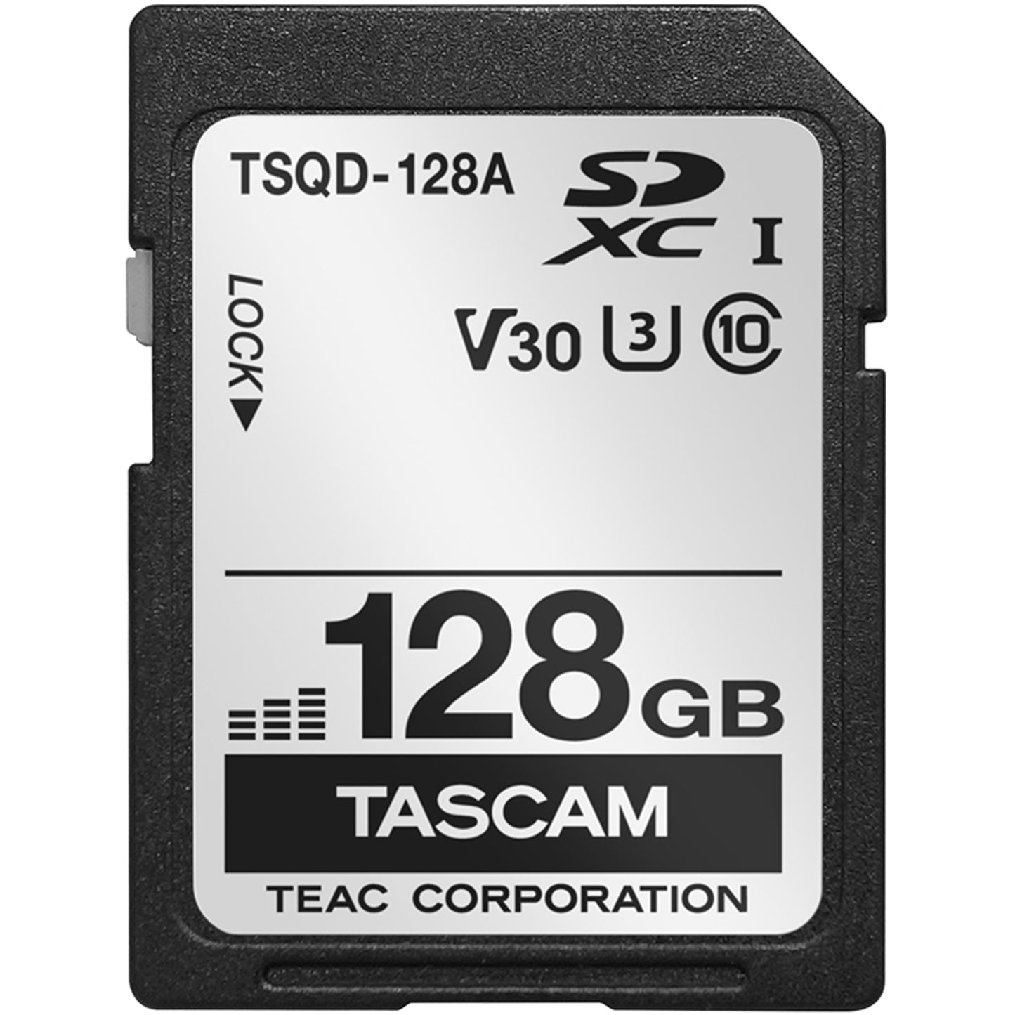 Tascam TSQD-128A 128GB UHS-I SDXC Memory Card