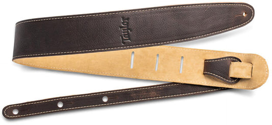 Taylor TL250-02 Leather Suede 2.5 Inches Guitar Strap - Chocolate Brown