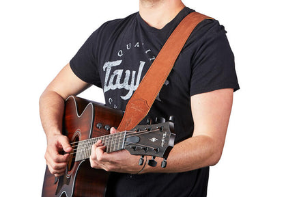Taylor Gemstone 2.5" Sanded Leather Guitar Strap