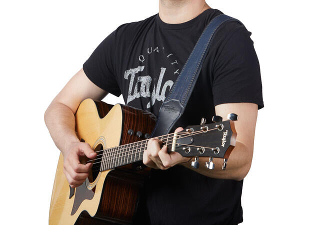 Taylor Blue Denim 2.5" Guitar Strap - Denim