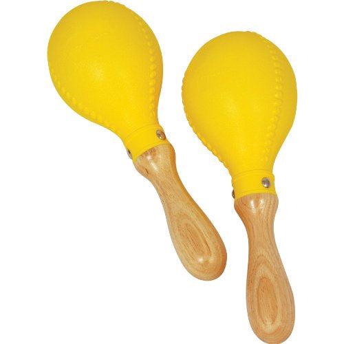 Tycoon TMPY Yellow Plastic Maracas