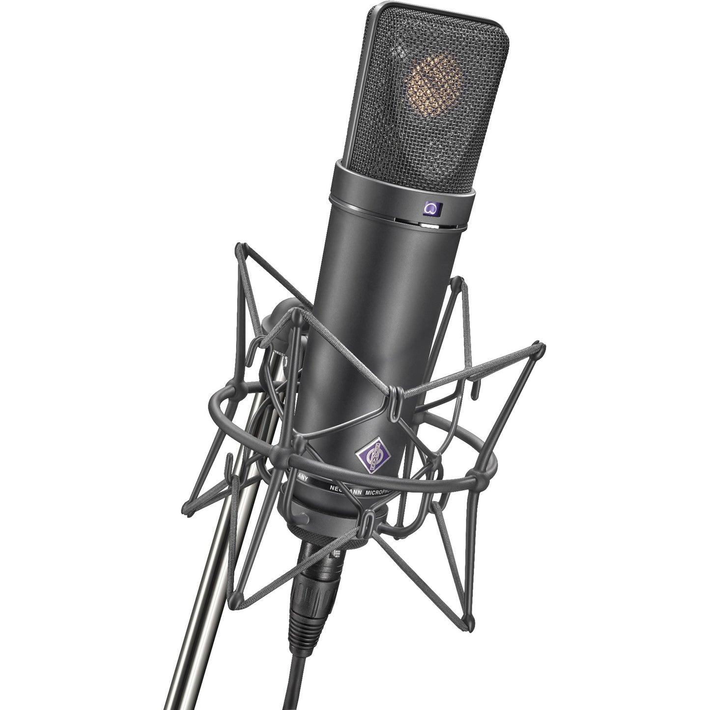 Neumann U87AI Studio Set Professional Vocal Condenser Microphone - Matte Black