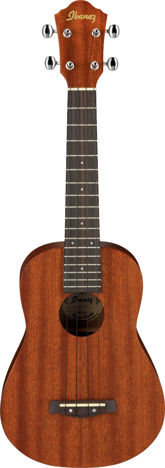 Ibanez UKC10 Concert Ukulele, Open Pore Natural w/ Bag