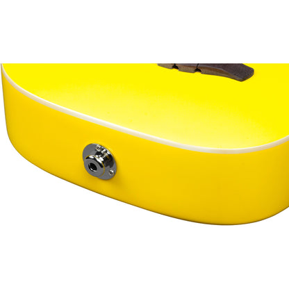 Ibanez URGT100 Electric Tenor Ukulele in Sun Yellow High Gloss w/ Gig Bag