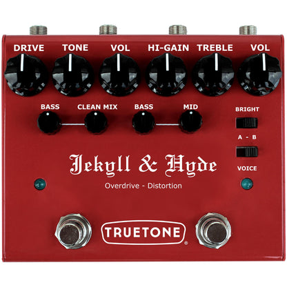 Truetone V3 Jekyll & Hyde Overdrive & Distortion Guitar Effects Pedal