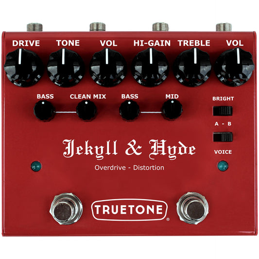 Truetone V3 Jekyll & Hyde Overdrive & Distortion Guitar Effects Pedal