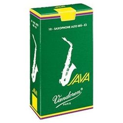 10-Pack of Vandoren 2.5 Alto Saxophone Java Reeds