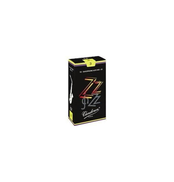 10-Pack of Vandoren 3 Alto Saxophone ZZ Reeds