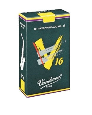 10-Pack of Vandoren 4 Alto Saxophone V16 Reeds