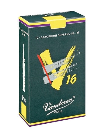 10-Pack of Vandoren 4 Soprano Saxophone V16 Reeds