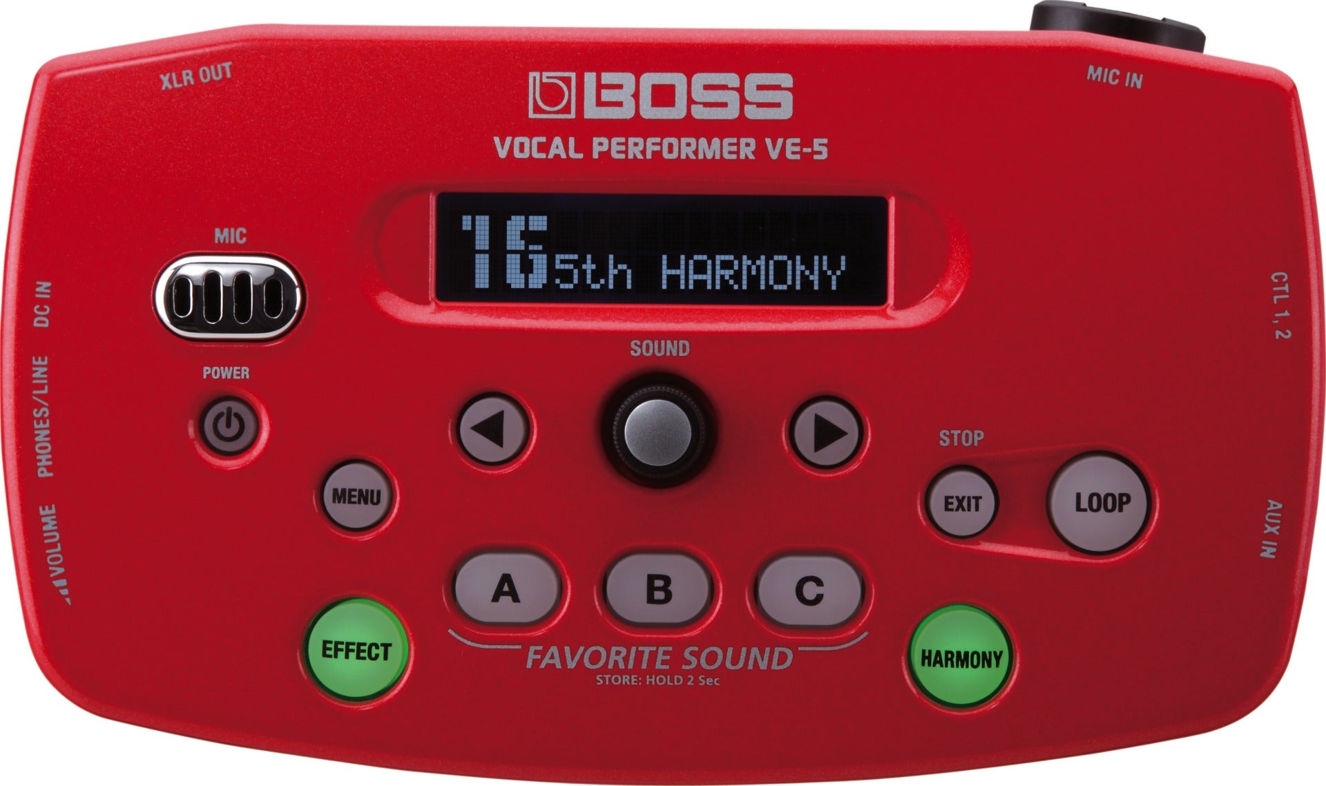 boss vocal pedal Boss VE-5 Vocal Performer