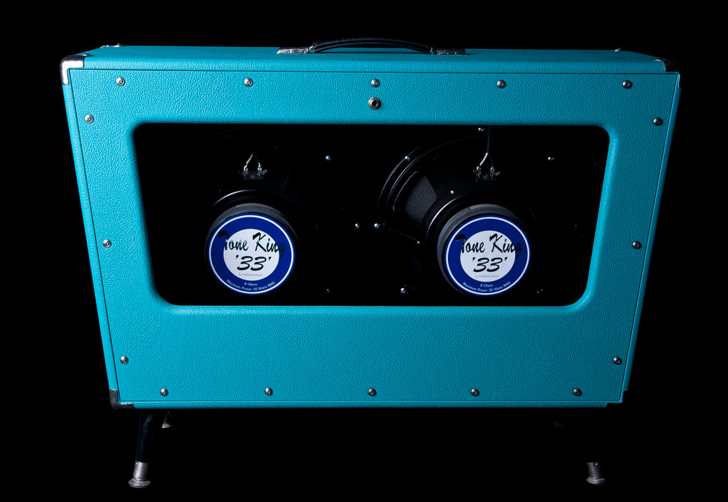 Used Tone King Galaxy 2x12 Cabinet GALAXYCABTURQ