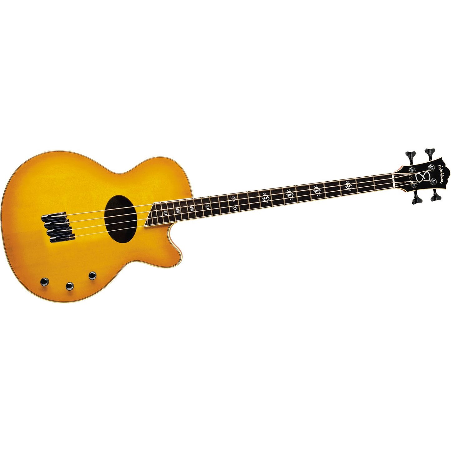 Washburn AB40SHBNK Stu Hamm 4 String Bass in Natural Finish