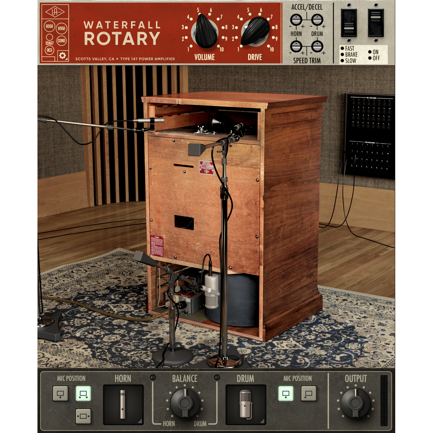 Universal Audio Waterfall Rotary Speaker UAD Plugin