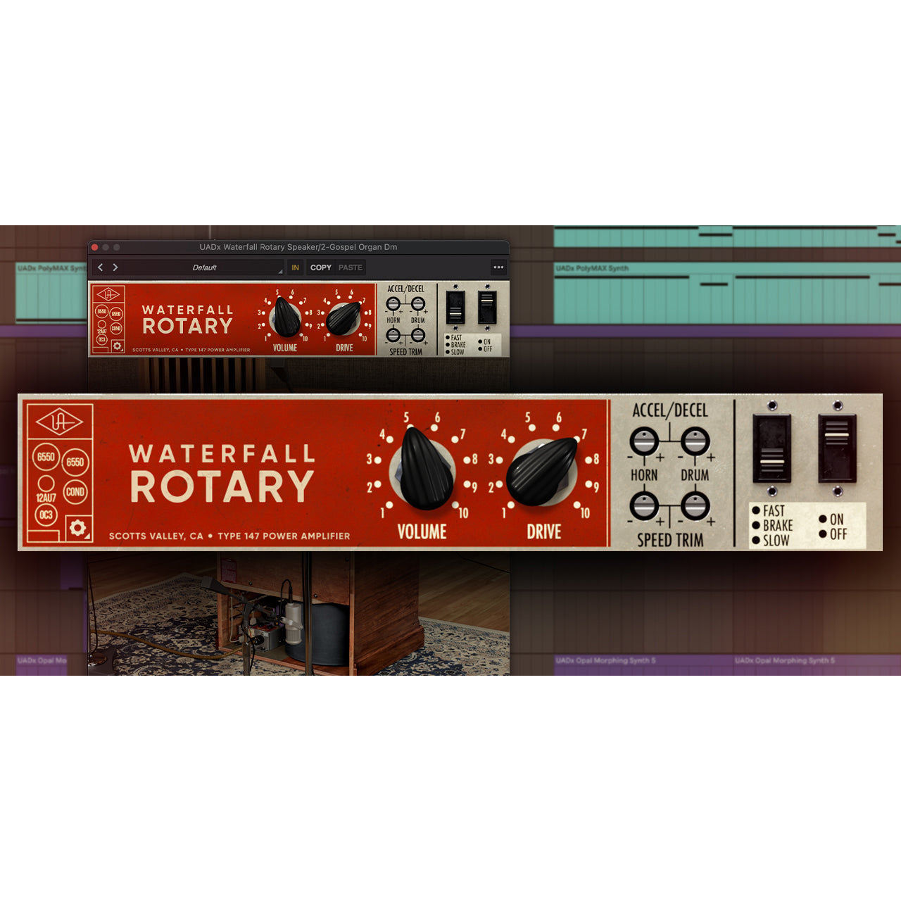 Universal Audio Waterfall Rotary Speaker UAD Plugin
