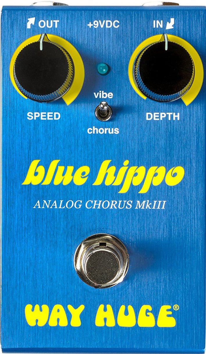 way huge effect pedal Way Huge WM61 Blue Hippo Analog Chorus Smalls Series Guitar Effects Pedal – Alto Music
