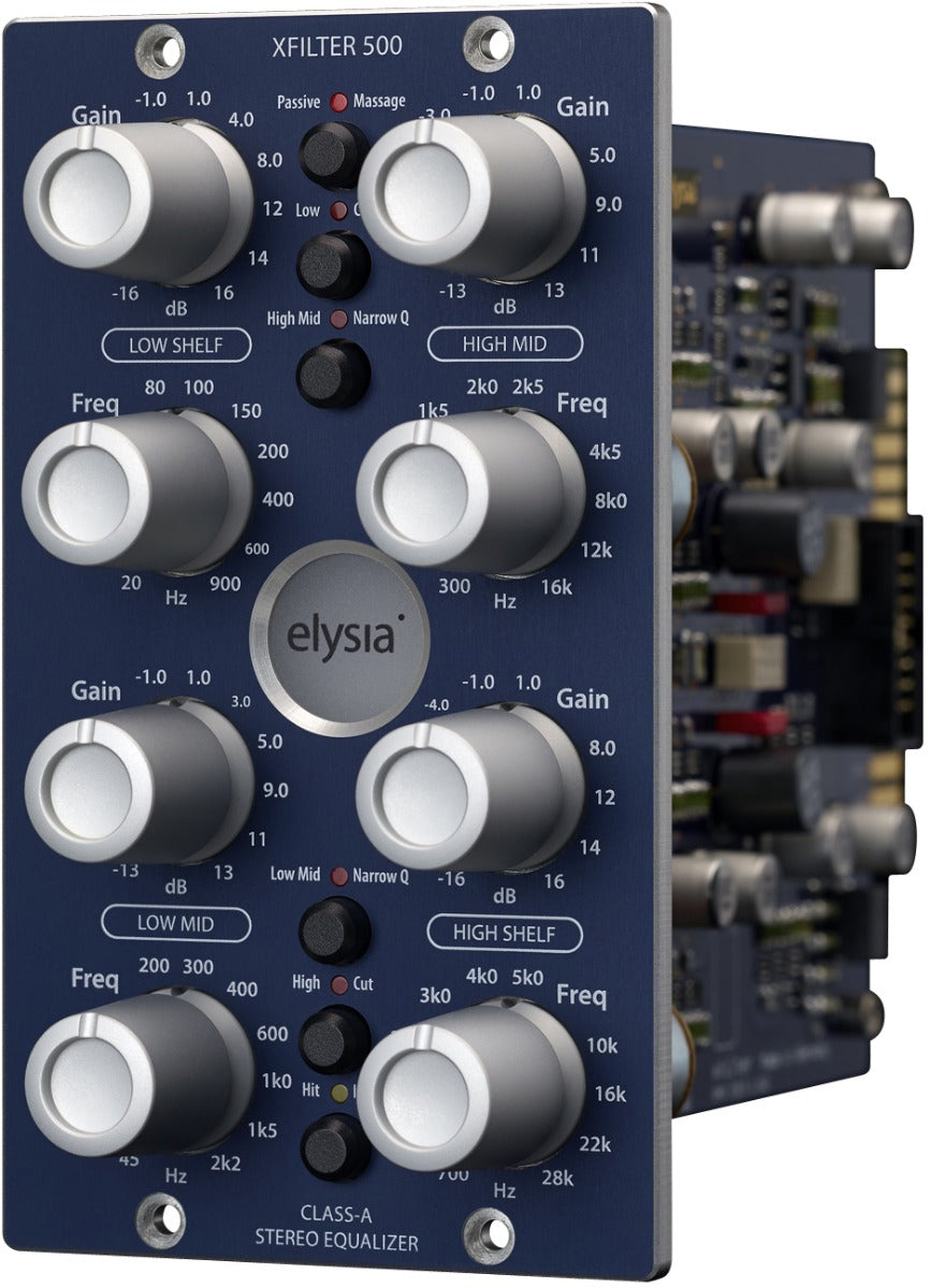 Elysia Xfilter 500-Series Class A Stereo Equalizer