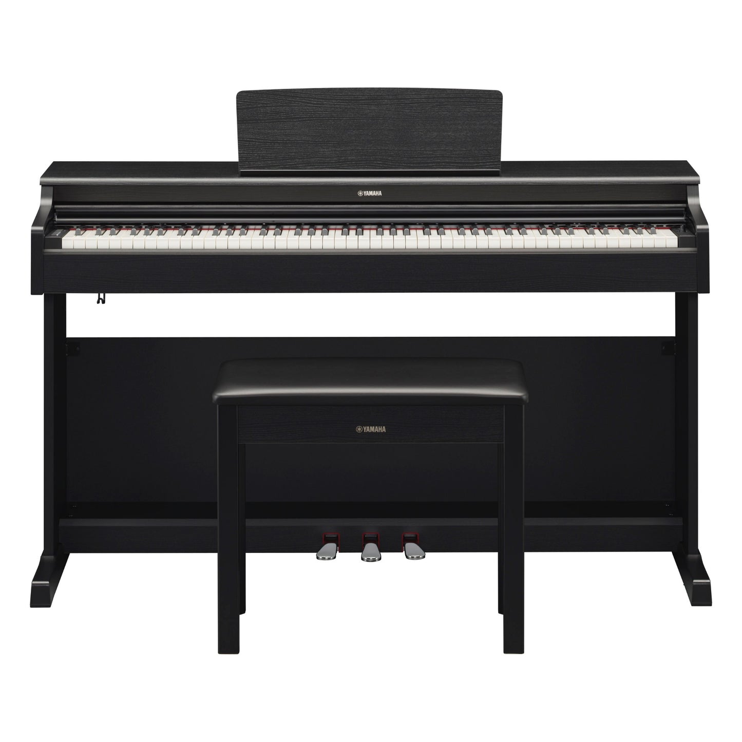 Yamaha YDP165B Black Walnut Arius Traditional Console Digital Piano with Bench