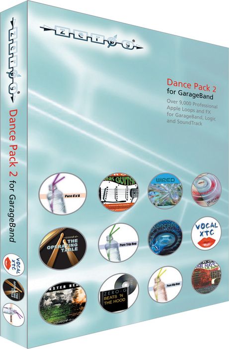 Zero G Dance Pack 2 for Garageband
