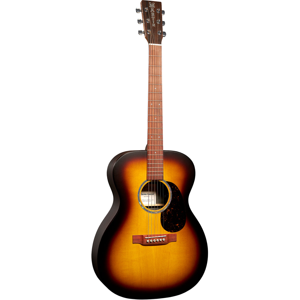Martin 000-X2E Brazilian Burst Special Acoustic Electric Guitar - Vintage Burst