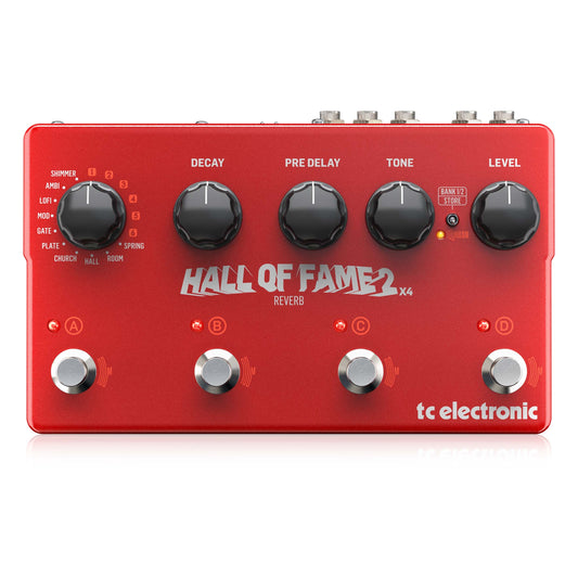 TC Electronics Hall of Fame 2x4 Reverb Pedal