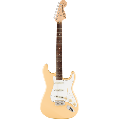 Fender Yngwie Malmsteen Stratocaster® Electric Guitar, Scalloped Rosewood, Vintage White