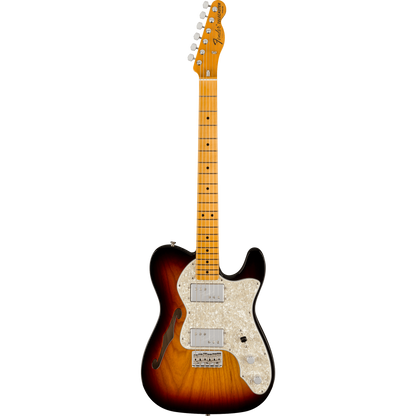 Fender American Vintage II 1972 Telecaster® Thinline Electric Guitar, 3-Color Sunburst