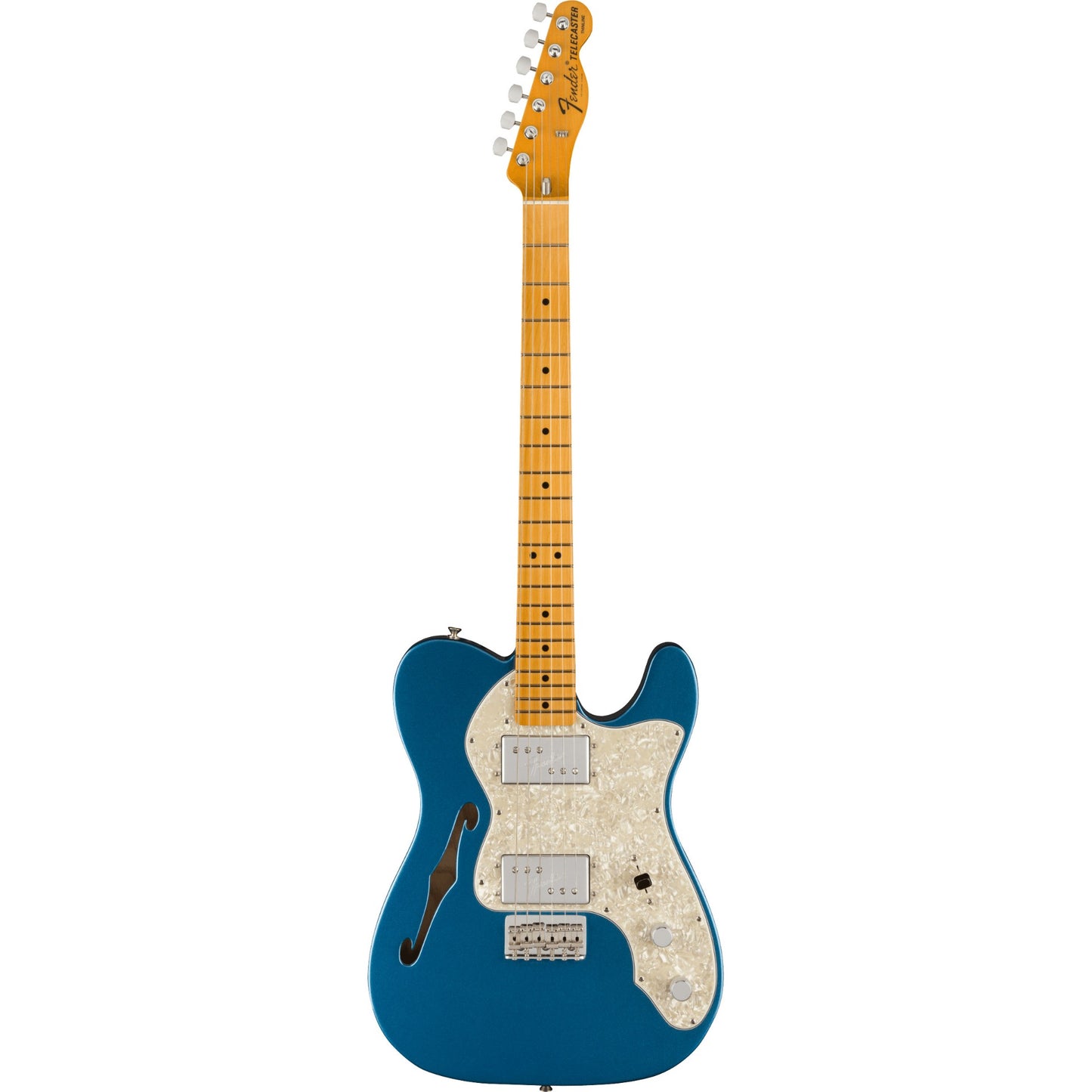 Fender American Vintage II 1972 Telecaster Thinline in Lake Placid Blue