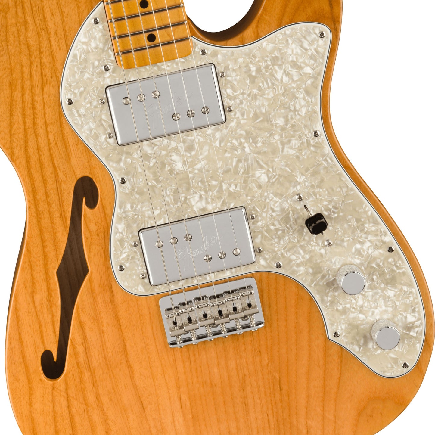 Fender American Vintage II 1972 Telecaster Thinline in Aged Natural