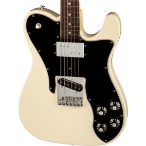 Fender American Vintage II 1977 Telecaster Custom Electric Guitar, Olympic White