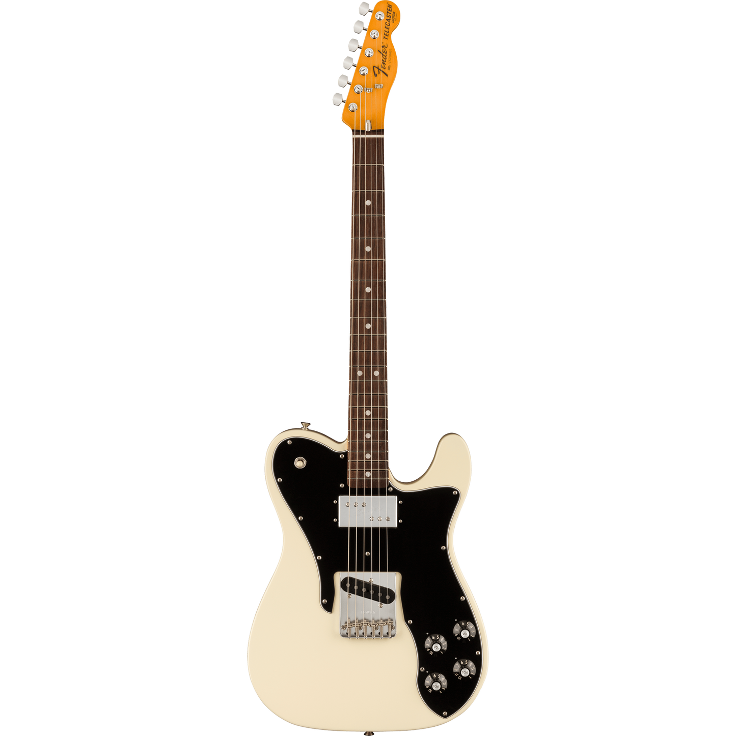 Fender American Vintage II 1977 Telecaster® Custom Electric Guitar, Olympic White