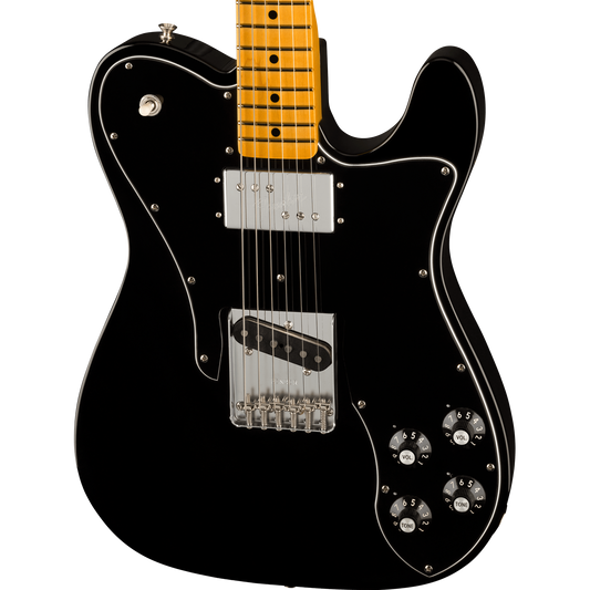 Fender American Vintage II 1977 Telecaster® Custom Electric Guitar, Black