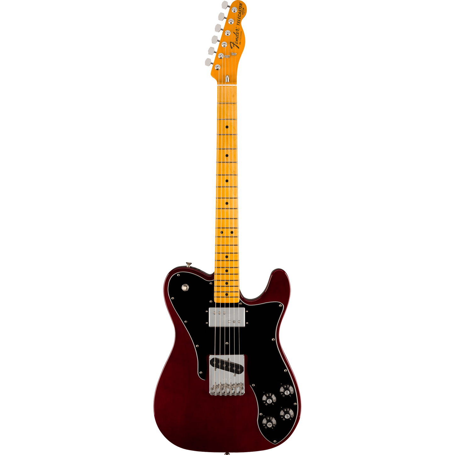 Fender American Vintage II 1977 Telecaster® Custom Electric Guitar, Wine