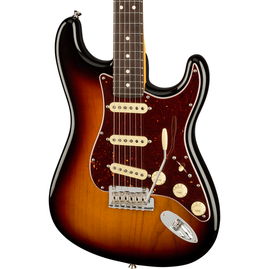 Fender American Professional II Stratocaster® Electric Guitar, Rosewood, 3-Color Sunburst