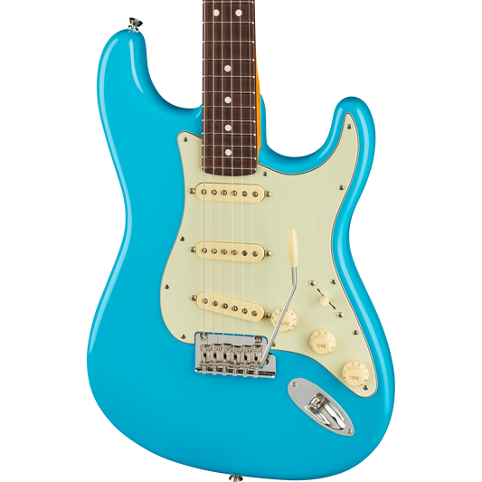 Fender American Professional II Stratocaster® Electric Guitar, Rosewood, Miami Blue