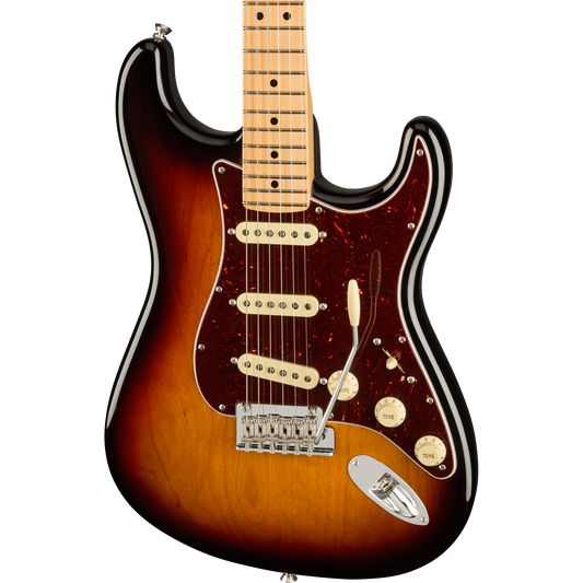 Fender American Professional II Stratocaster® Electric Guitar, Maple, 3-Color Sunburst