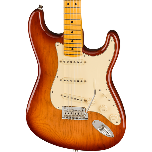 Fender American Professional II Stratocaster® Electric Guitar, Sienna Sunburst