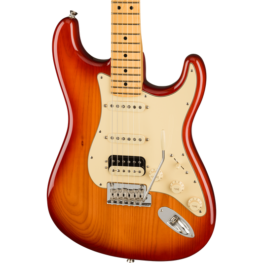 Fender American Professional II Stratocaster® HSS Electric Guitar, Sienna Sunburst