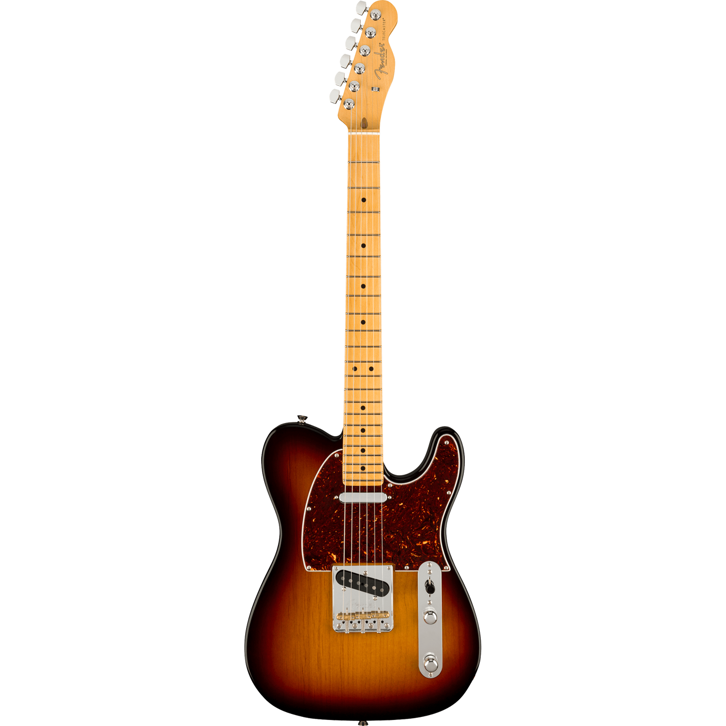 Fender American Professional II Telecaster® Electric Guitar, 3 Color Sunburst