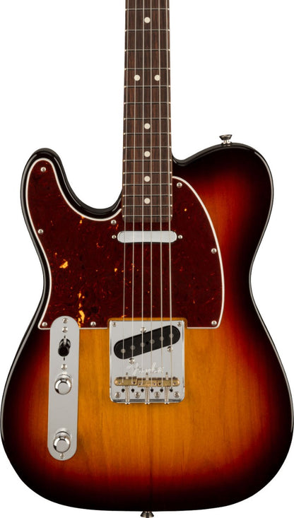 Fender American Professional II Telecaster LH Electric Guitar, 3 Tone Sunburst